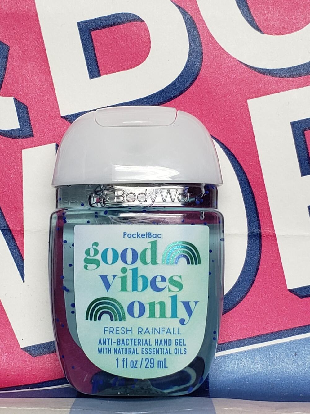 BBW Good Vibes Only Fresh Rainfall PocketBac Refill x4 Packs Total